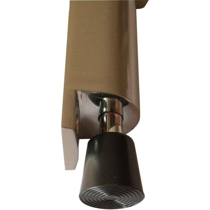 Set 2 opritoare de usa din otel inoxidabil cu arc si suruburi, dimensiuni variate