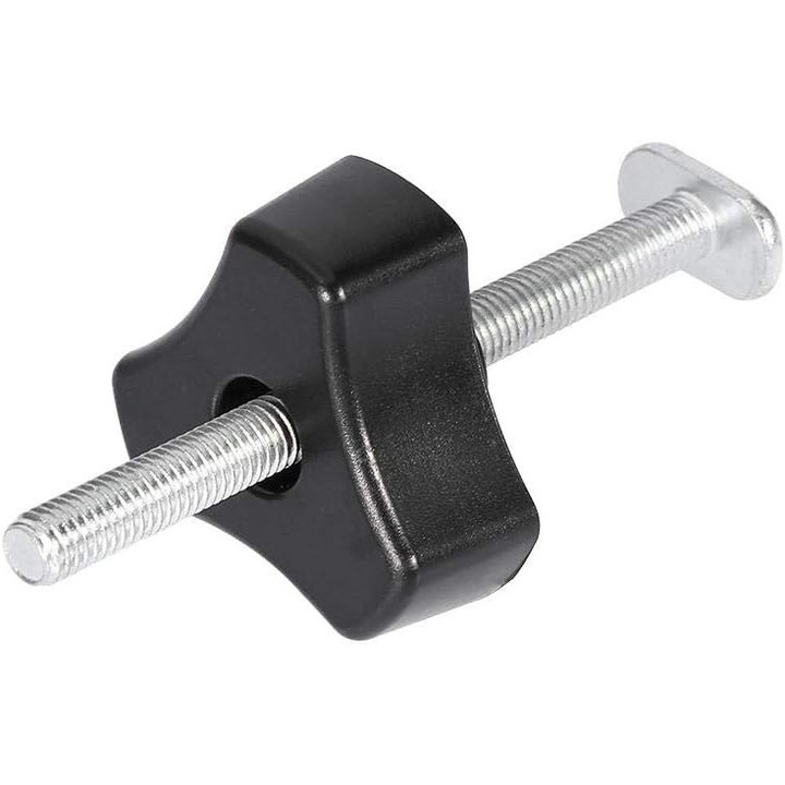 Set cleme de prindere pentru T-track, unelte de tamplarie, metal, 8mm