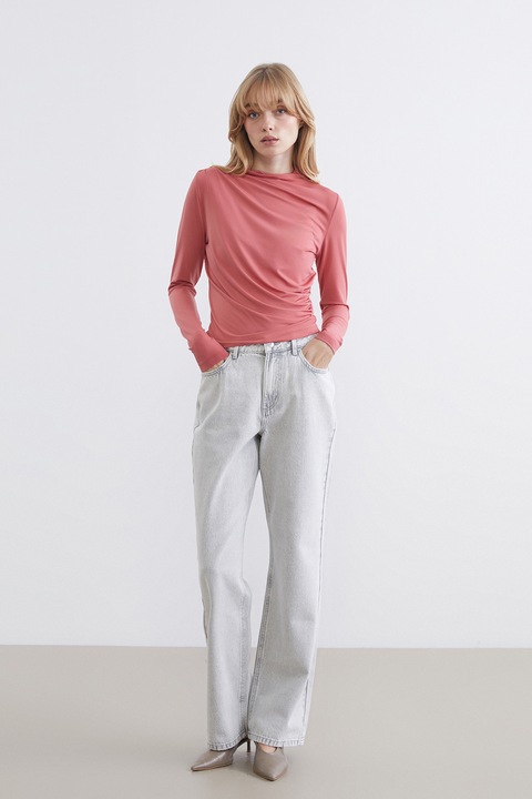 LC WAIKIKI, Blugi bootcut din amestec de lyocell, Gri deschis