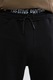 LC WAIKIKI, Pantaloni de trening din amestec de bumbac cu snur, Negru, S