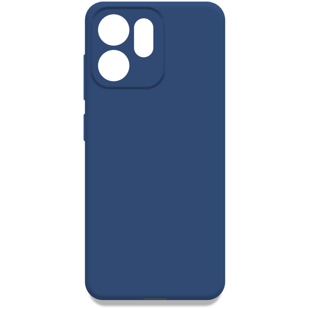 Husa pentru Oppo Reno 14F 5G / Reno14 FS, Color Shield, Interior de catifea, Suprafata aderenta, Protectie antisoc, Margini ridicate, Regular Fit, Silicon, Albastru inchis