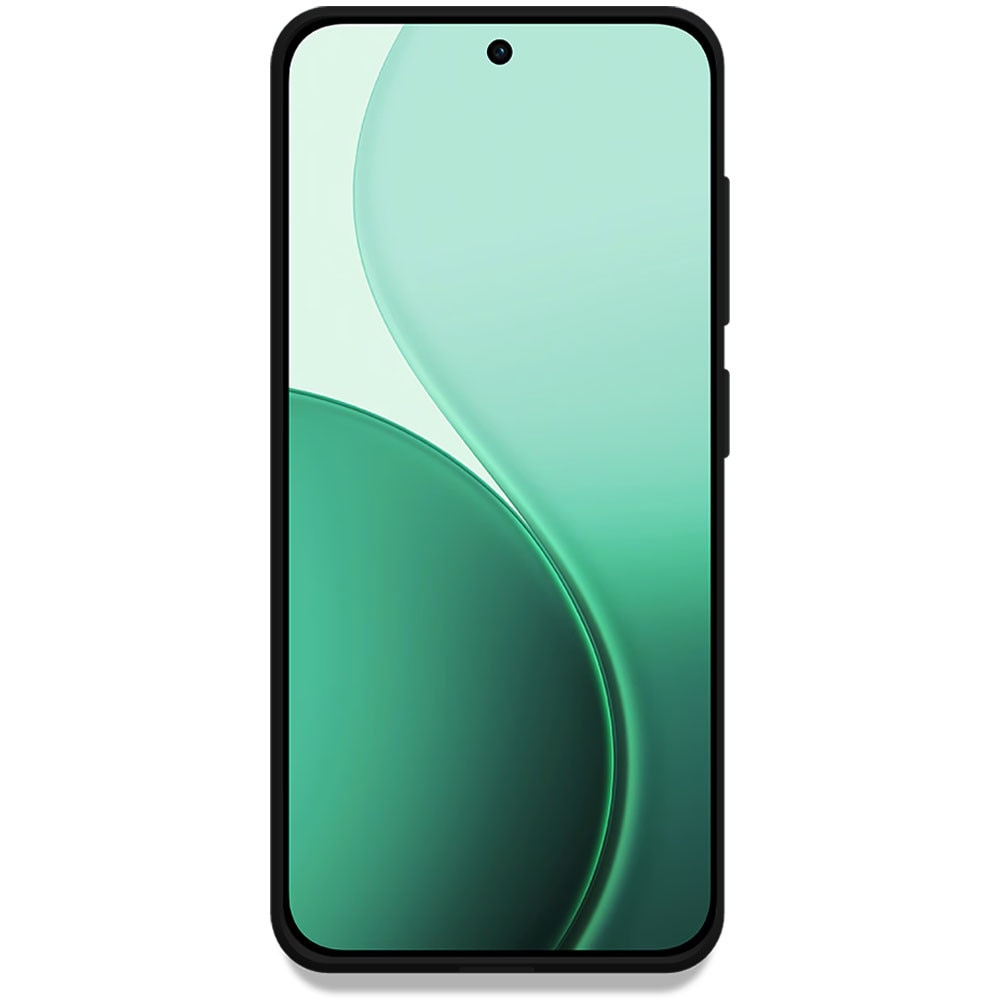 Husa pentru Oppo Reno 14F 5G / Reno14 FS, Color Shield, Interior de catifea, Suprafata aderenta, Protectie antisoc, Margini ridicate, Regular Fit, Silicon, Negru