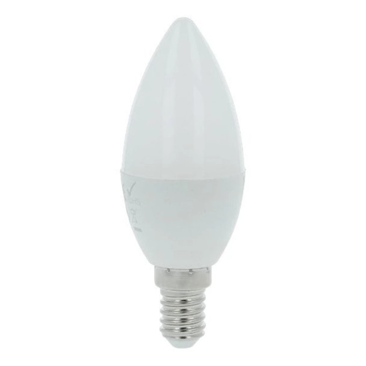 Bec LED, TESLA, lumanare forma clasica alb-lumina naturala, E14, 7W, 806lm