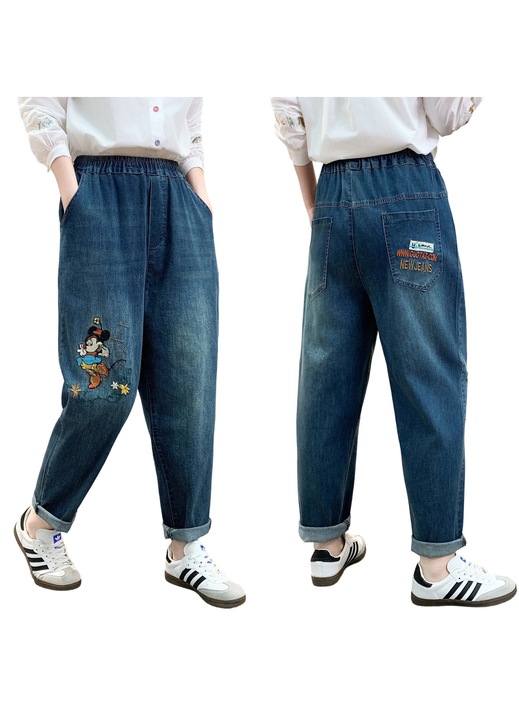 Blugi pentru dama A38, Bumbac, Albastru