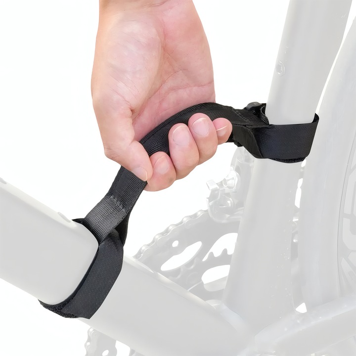 Chucai állítható ergonomikus nylon fekete kerékpárszállító heveder