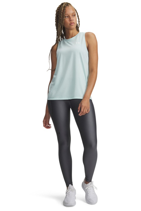 Under Armour, Tech™ magas derekú sportleggings, Sötét ezüstszín
