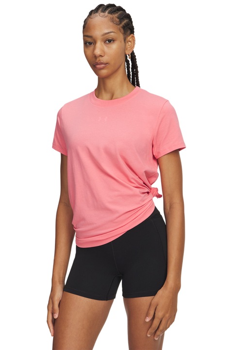 Under Armour, Rival Core normál fazonú póló, Rózsaszín