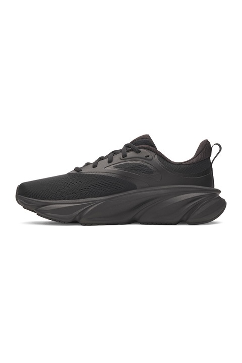 Under Armour, Pantofi sport Rogue 6 pentru alergare, Negru