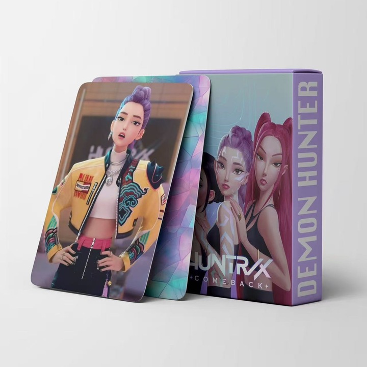Set de carti K-POP Demon Hunter, 55 carti, 57x86mm