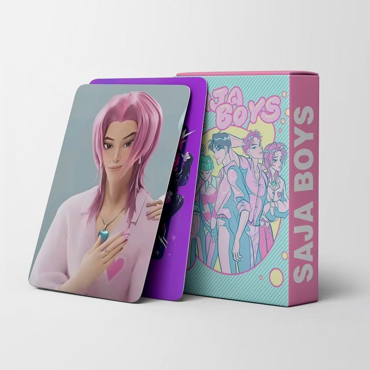 K-POP Démonvadász kártyaszett, 55 kártya, 57x86mm