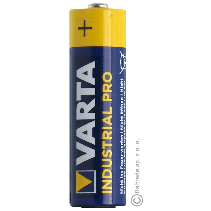 Varta Industrial PRO AAA/LR03 alkáli elemek, 500 darabos készlet