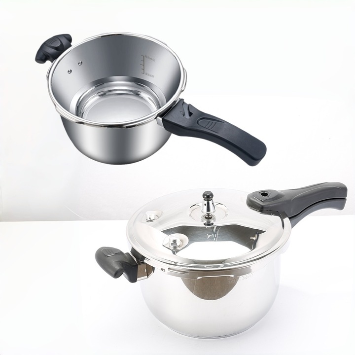 HCX rozsdamentes acél kukta 30cm/9L, 3 rétegű hőelosztás, könnyen tisztítható, tartós, minden főzőlappal kompatibilis + multifunkcionális főzés