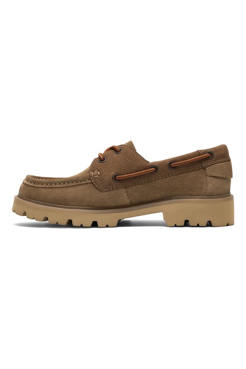 Clarks, Кожени мокасини Cleyhill, Карамел