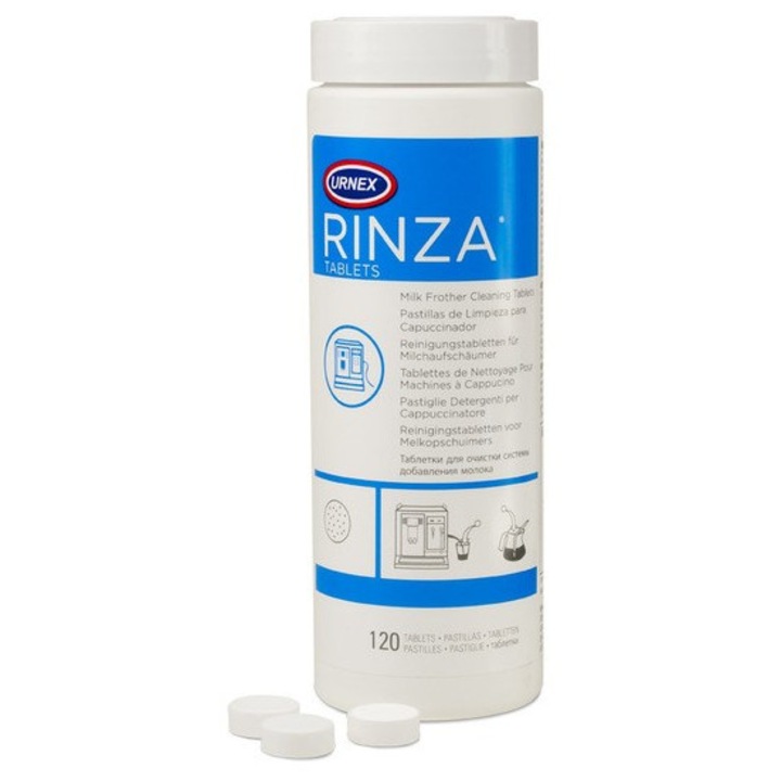 Tablete de curatare Urnex Rinza pentru spumant, 120 bucati