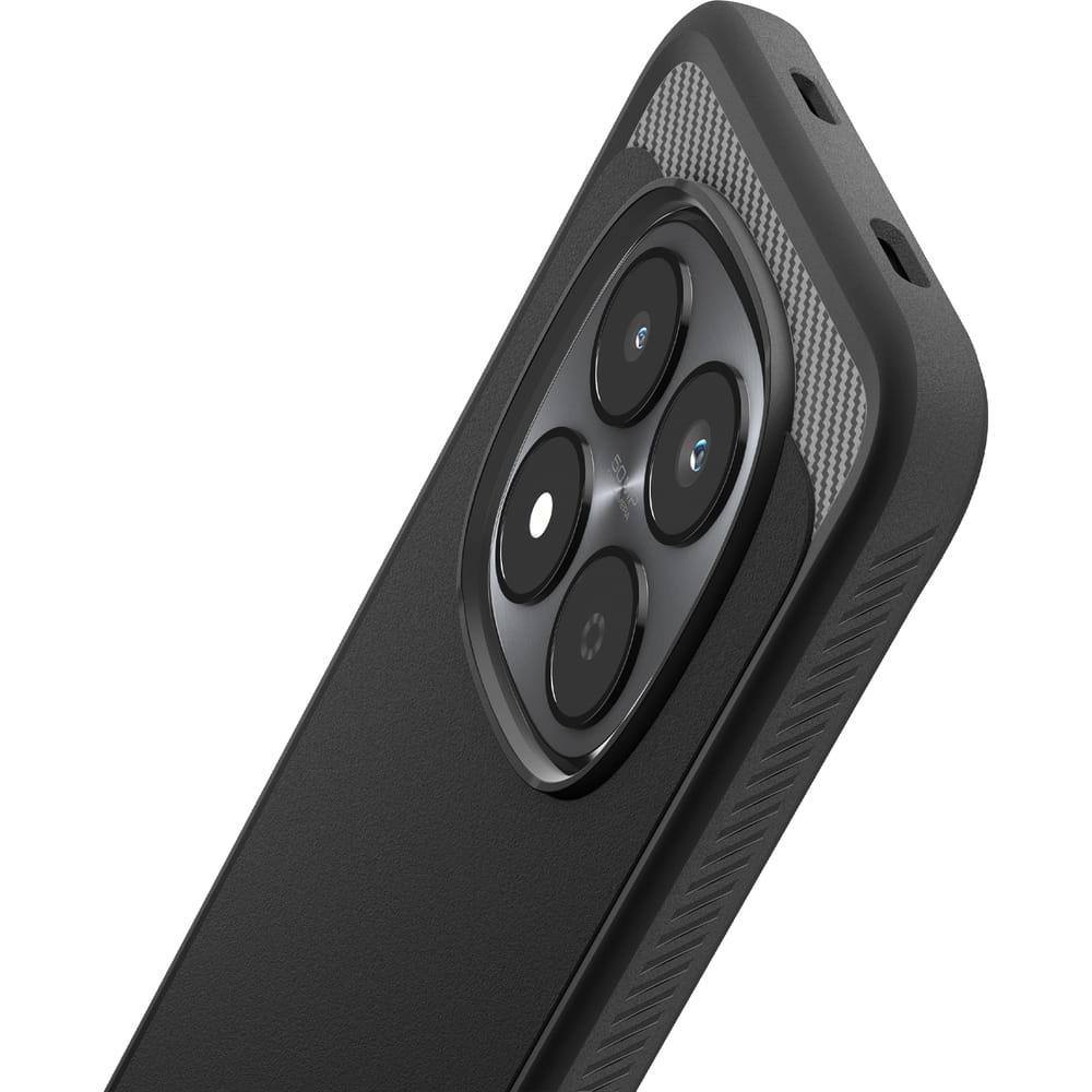 Husa, Spigen Rugged Armor pentru Xiaomi Redmi Note 15 Pro 5G, Negru