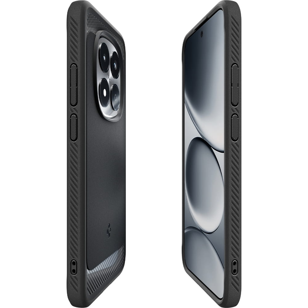 Husa, Spigen Rugged Armor pentru Xiaomi Redmi Note 15 Pro 5G, Negru
