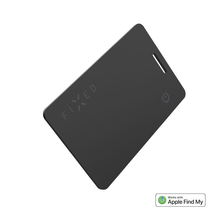 Okos helymeghatározó kártya, FIXED, fekete, 284610