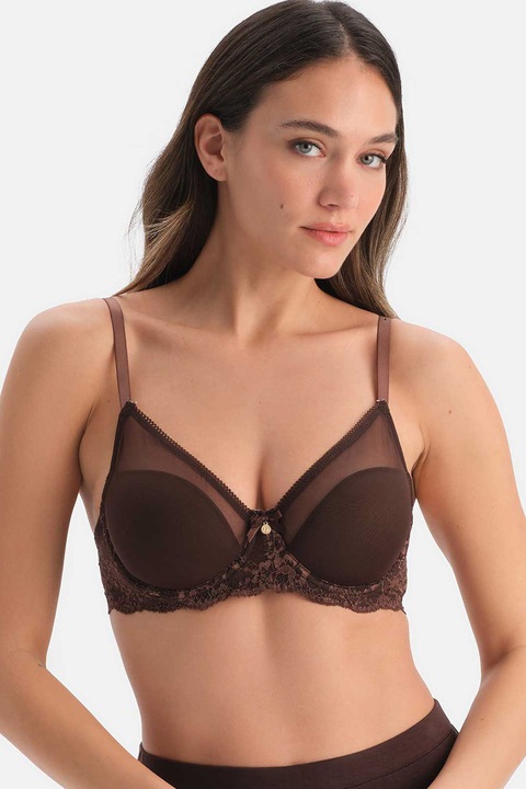 DAGI, Sutien cu sustinere metalica si efect de minimizare, Maro