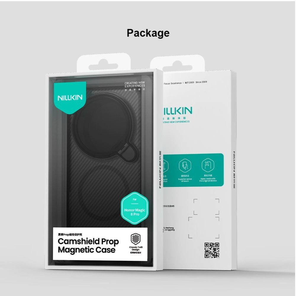 Husa pentru Honor Magic8 Pro - Nillkin CamShield Prop Magnetic - Black