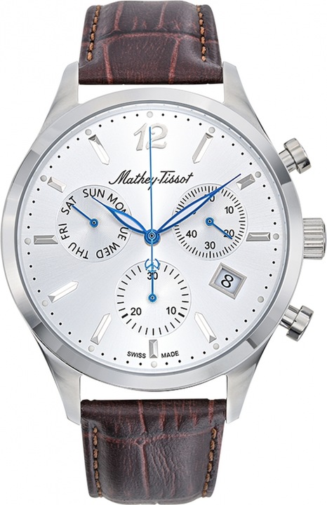Ceas de lux pentru barbati MATHEY-TISSOT H411CHALS, maro clasic