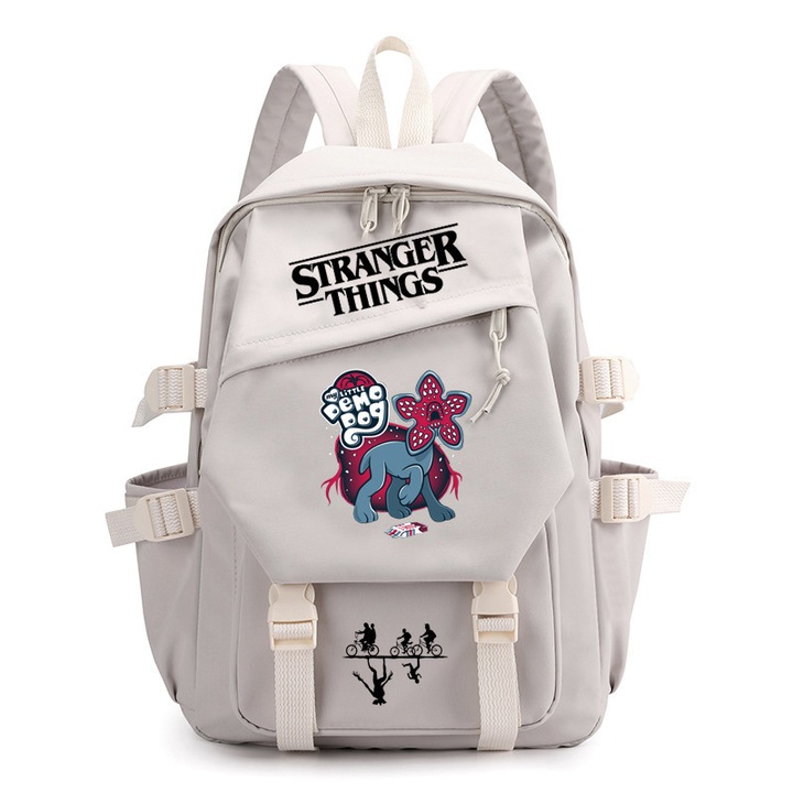 Stranger Things hátizsák, nagy kapacitású, 42x39x13cm