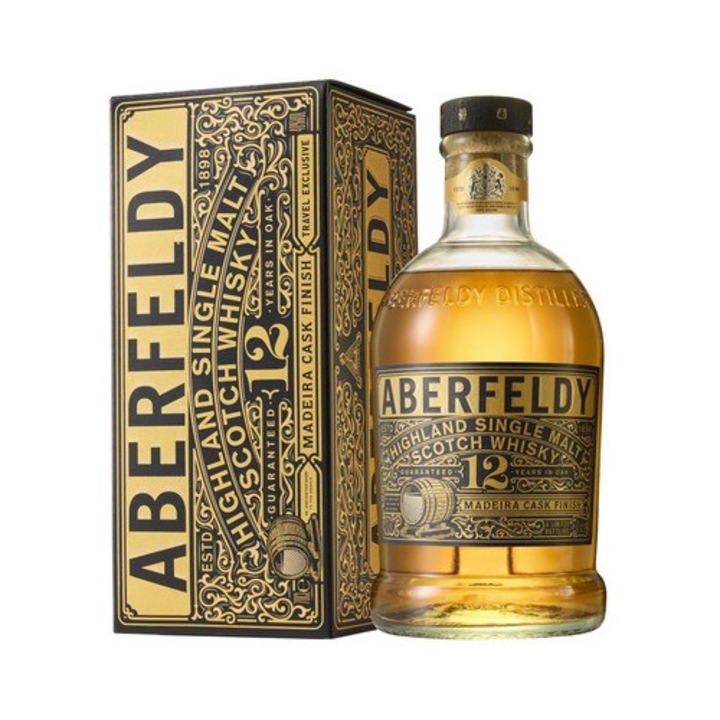 Whisky Aberfeldy 12YO Madeira Cask, 40%, Cutie, 0.7l