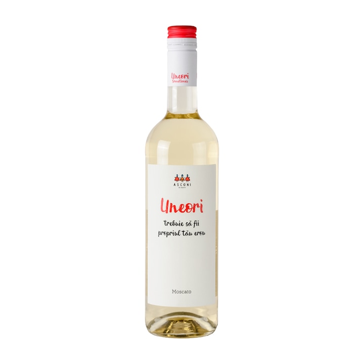 Vin Alb Dulce Asconi Uneori Moscato 0.75L