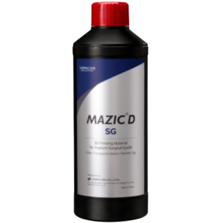3D смола, Vericom Mazic SG Surgical Guide, 1 кг, прозрачна, за 3D принтер