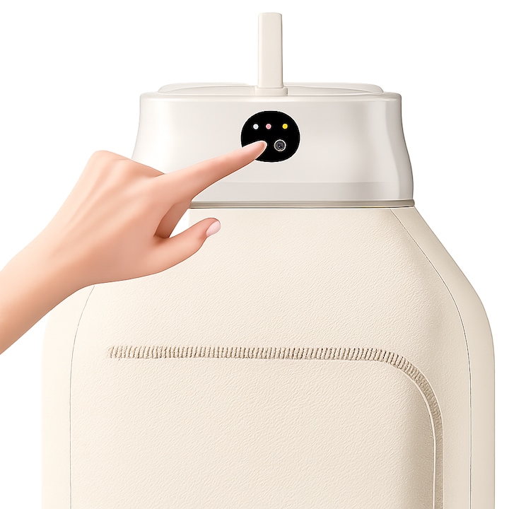 Uscator de rufe Beko B3T69110, Condensare, 9 kg, 15 programe, Clasa G, RecycledDry, Aquawave, Optisense, Hygiene, Alb