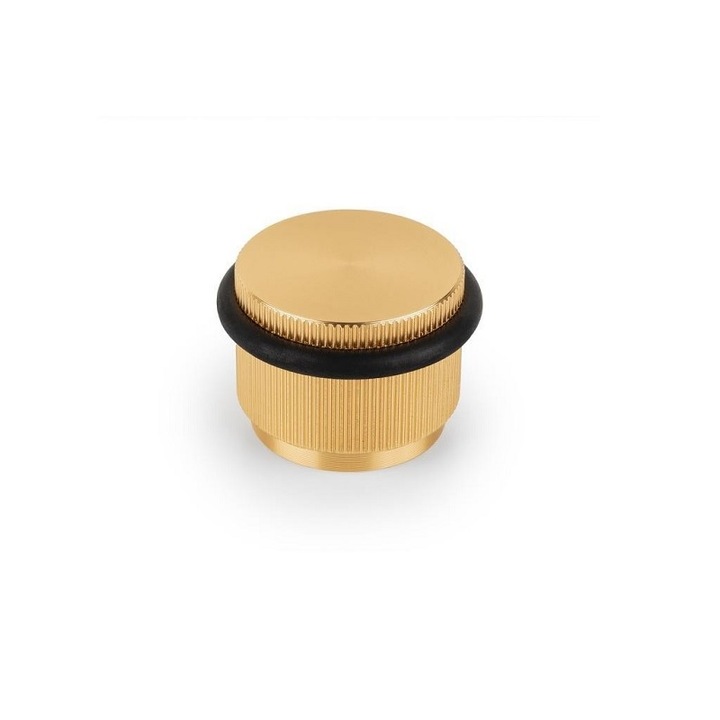 Opritor de ușă VIEFE Apra Ø 45 mm, alamă satinată