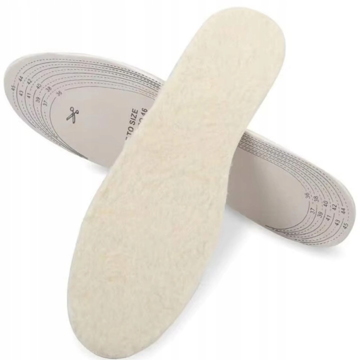 Зимни Термо Стелки, SNM, Изрязване по Размер 36-46 29 см, Пяна и Изкуствена Козина, За Ботуши и Боти, Топлоизолация и Повишен Комфорт, Сиви