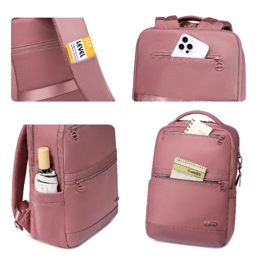 Rucsac dama Chantria casual 14 L roz