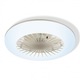 Ventilator de tavan Lightex CHILL, ф200, E27, LED 20W, FAN 5W, 220V, 3000K/4000K/6500K, 1800lm, Dimabil, Telecomandă