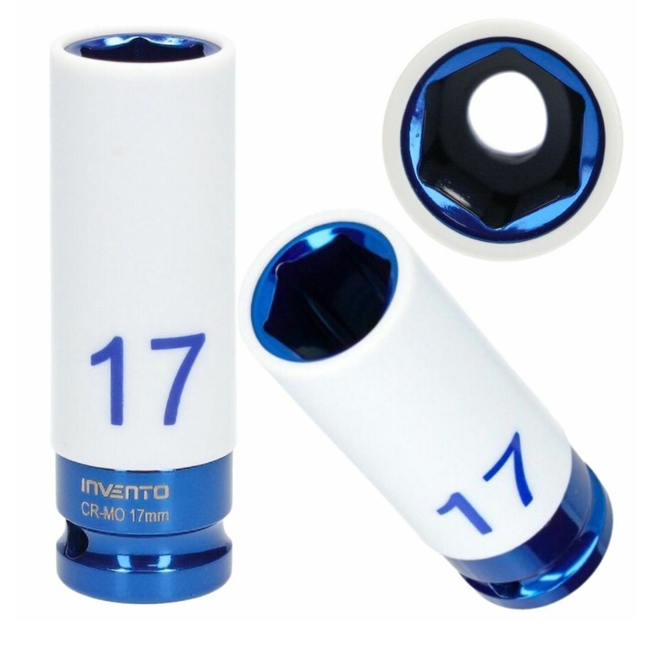 Вложка, Invento, със защита за алуминиеви джанти, 17 мм, 1/2"