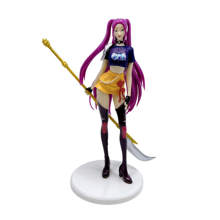 Figurina Anime Mira, Stil K-Pop, 18-20 cm, Material PVC, Jucarie Decorativa pentru Birou