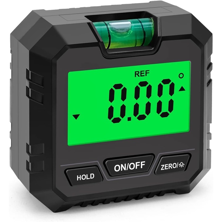 Nivel digital LCD YDCY, precizie +/-0,2, fund magnetic, 4x902x180mm, negru