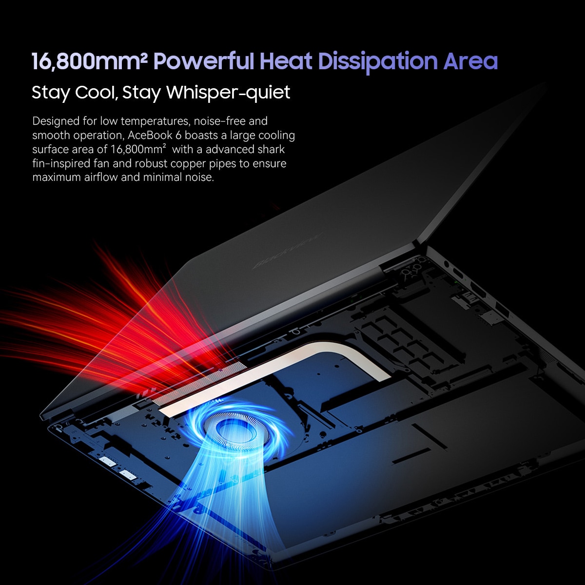 Laptop Blackview Acebook 6,16GB DDR4 256GB SSD, AMD Ryzen 5 3500U 3.7GHz/ Radeon Vega 8, Win11 Home, 38Wh,15.6" FHD+, HDMI 2.0, Bluetooth 5.0, USB 3.0, WLAN 5G, Gri