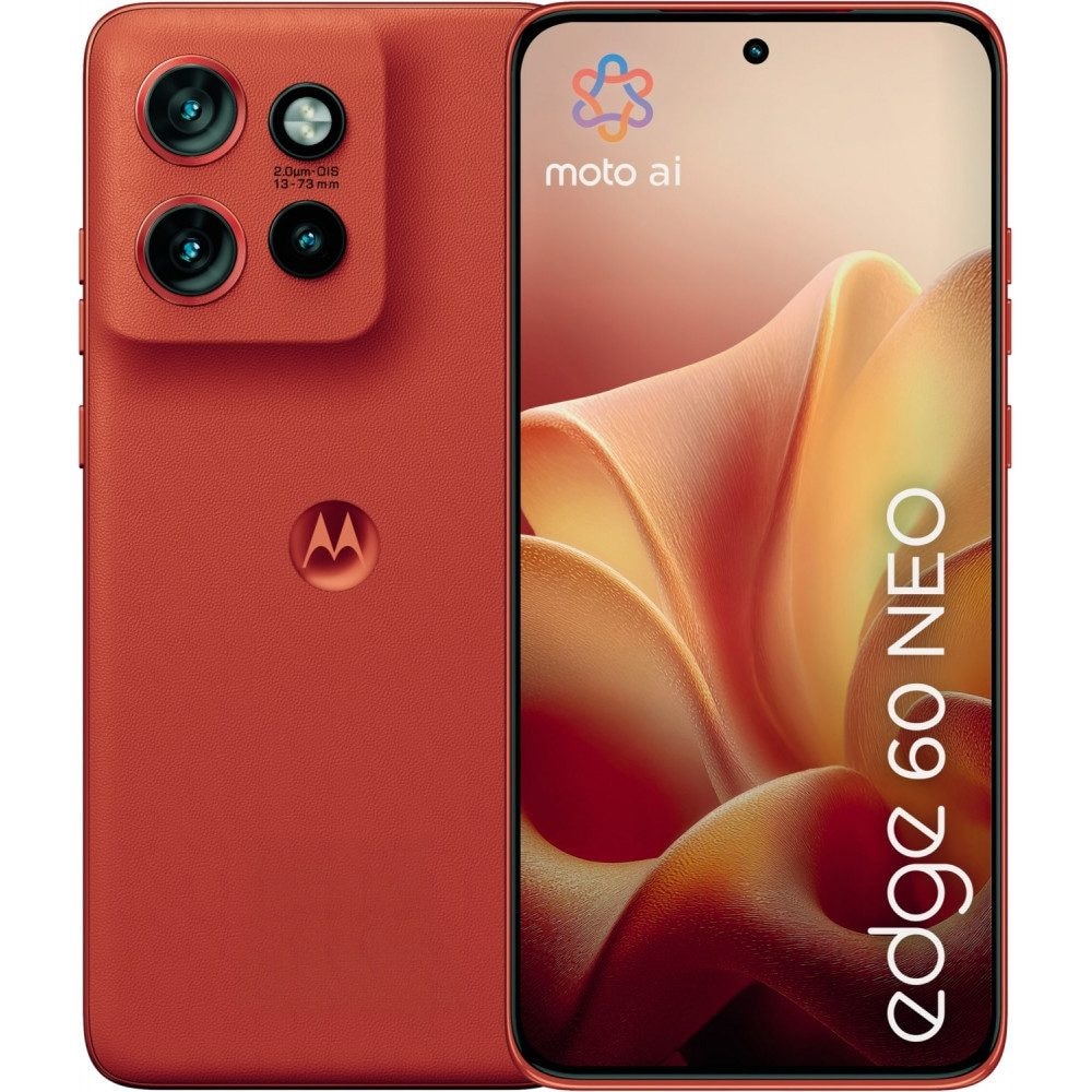 Telefon mobil Motorola Edge 60 Neo, 8GB RAM, 256GB, 5G, Pantone Poinciana
