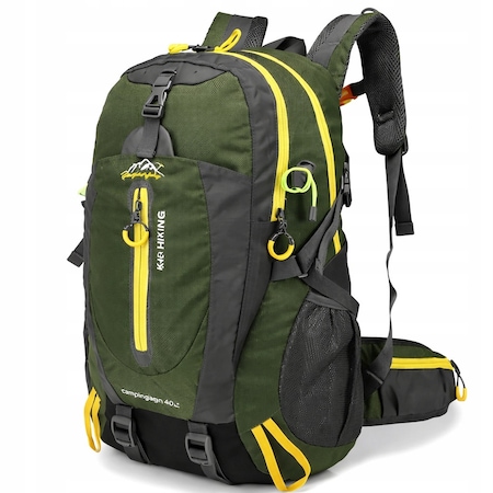 Rucsac outdoor impermeabil de 40 L, verde