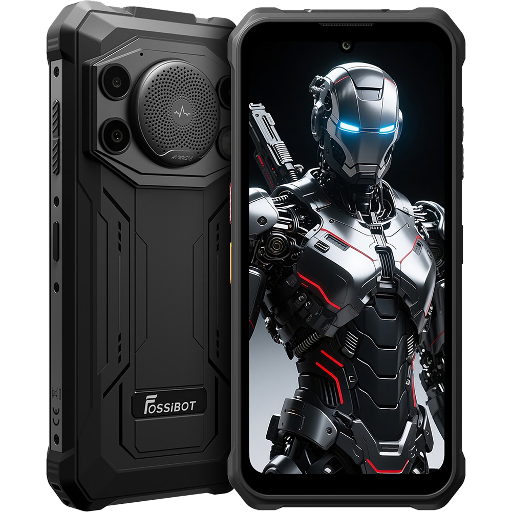 Telefon mobil FOSSIBOT F110 Pro Gray, 5G, Dual SIM, 6.75-inch IPS