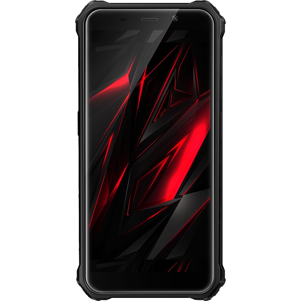 Telefon mobil FOSSIBOT F101 Pro, Dual SIM, 4G, 5.45-inch IPS, Octa-Core Helio P60, 8GB RAM, 128GB, 10600mAh, NFC, GPS, Radio FM, Suport HAC, IP68/IP69K, Android 13, Orange