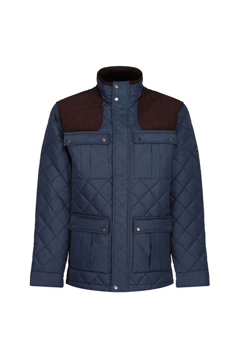 Jacheta matlasata pentru barbati, Padbury cu izolatie Thermo-Guard, impermeabila, Regatta - RETRA534, Albastru inchis