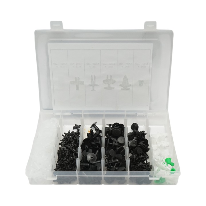 Trusa clipsuri plastic auto BMW 290 piese