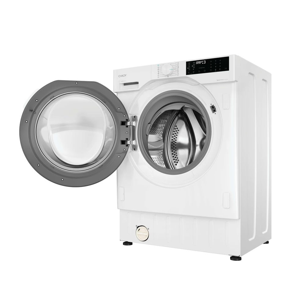 Masina incorporabila de spalat Candy BC4S69M6D8J-S, 9 kg, clasa A, 1600 rpm, Motor Inverter, WiFi/hOn app, Steam, Mix Power Systems