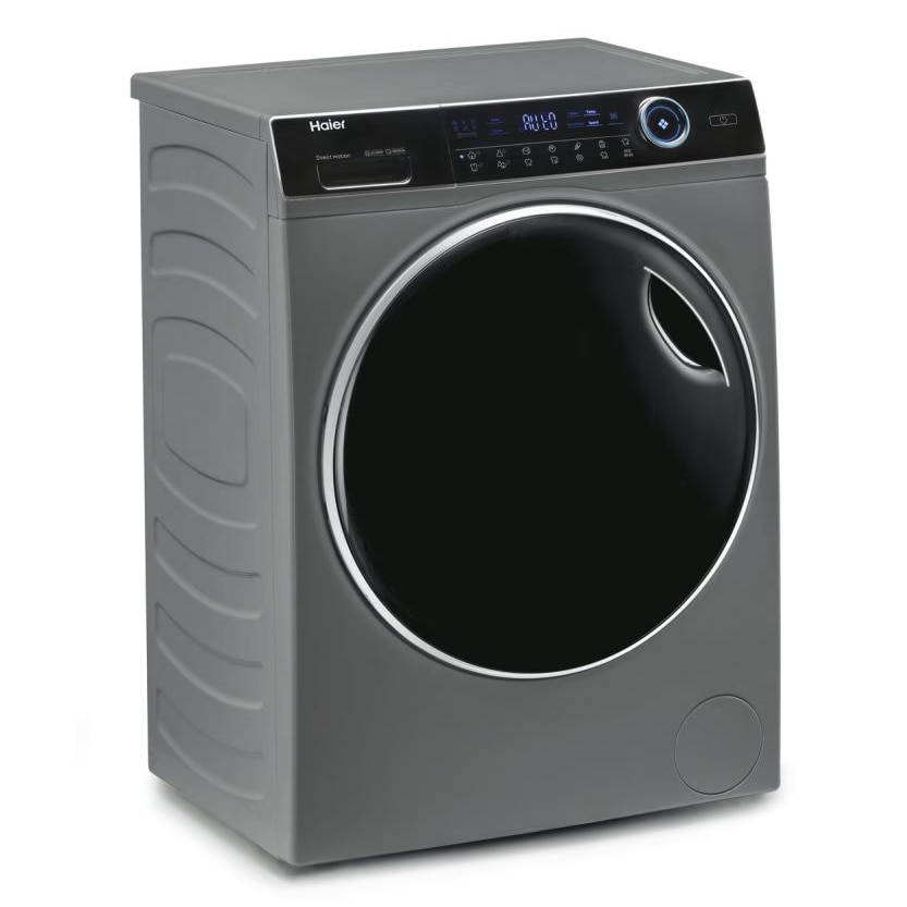 Masina de spalat HAIER HW80-B14979S8, motor Direct Motion, clasa A, 8 kg, 1400 rpm, Steam, Refresh, ABT, iluminare tambur, antracit