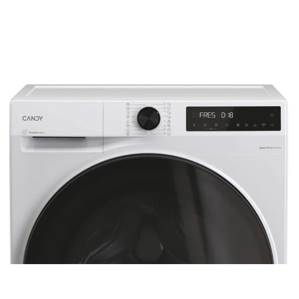 Masina de spalat rufe CANDY BP 411BL9-S, clasa energetica A-30%, 11 kg, 1400 rpm, Motor Inverter, ProActive Wash, WiFi/ hOn app, XL Soft Drum, Clean Shield, alba