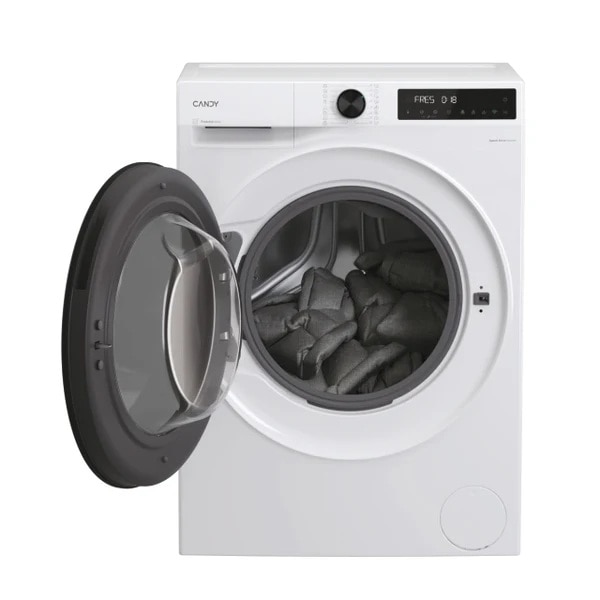Masina de spalat rufe CANDY BP 411BL9-S, clasa energetica A-30%, 11 kg, 1400 rpm, Motor Inverter, ProActive Wash, WiFi/ hOn app, XL Soft Drum, Clean Shield, alba