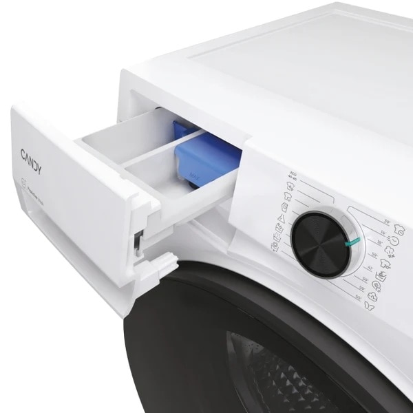 Masina de spalat rufe CANDY BP 411BL9-S, clasa energetica A-30%, 11 kg, 1400 rpm, Motor Inverter, ProActive Wash, WiFi/ hOn app, XL Soft Drum, Clean Shield, alba