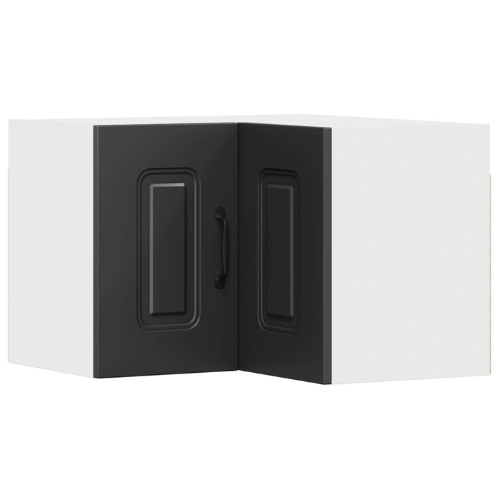 Dulap de bucatarie Kalmar, negru, 57x57x40cm, lemn compozit