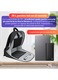 Раница с LED дисплей, N2L Store®, специално iOS/Android приложение, Bluetooth, 25 литра, поддържа GIF файлове (движещи се изображения), водоустойчива, за лаптопи до 15.6", вътрешно отделение, резолюция на екрана 64x64 px, дисплей с висока резолюция, черна